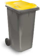 Poubelles jaunes